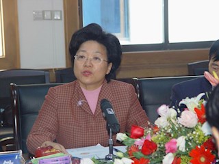 区领导孙卓发言