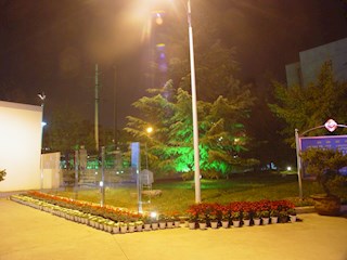 校园夜景