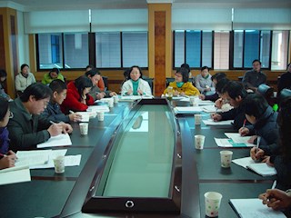 高三政治学科会议